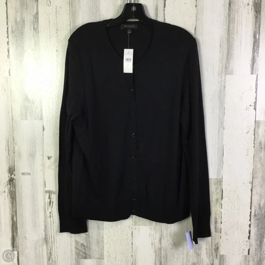 Cardigan By Ann Taylor In Black, Size: Xxl