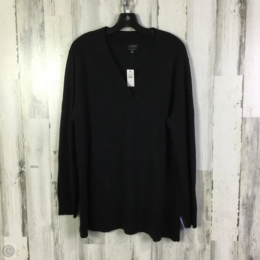 Sweater By Talbots In Black, Size: Xl
