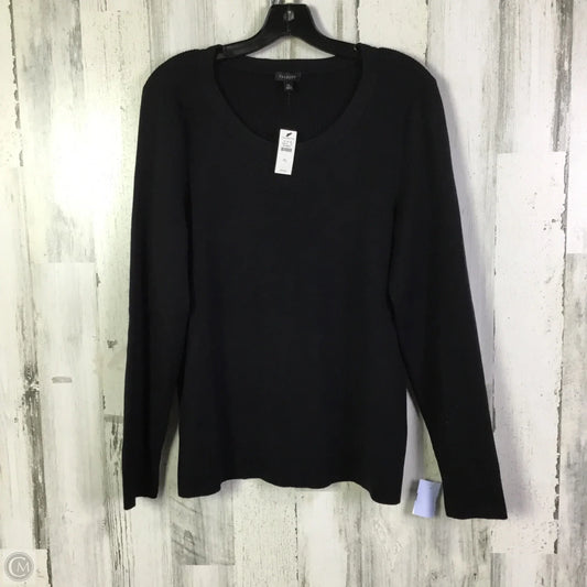 Sweater By Talbots In Black, Size: Xl