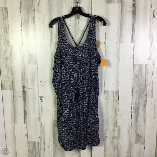 Athletic Dress By Patagonia In Blue, Size: M