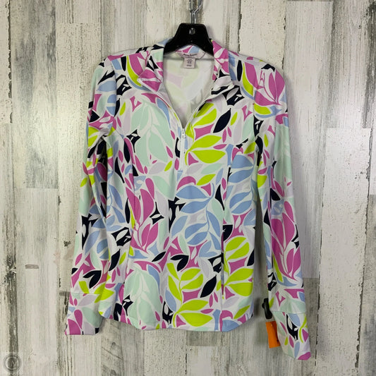 Athletic Top Long Sleeve Collar By Tommy Bahama In Multi-colored, Size: Xs