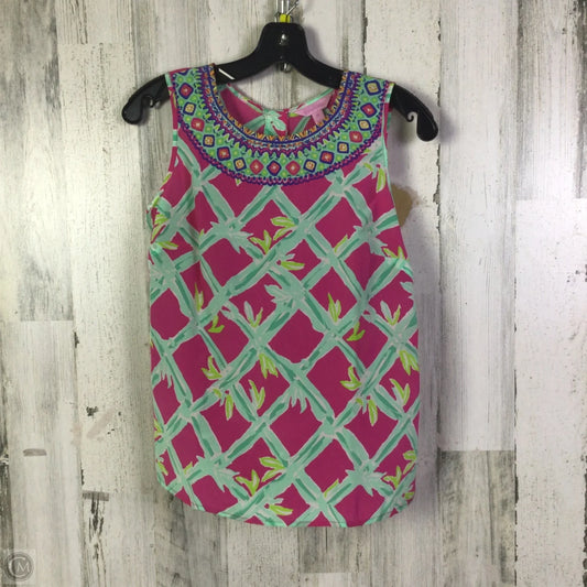 Blouse Designer By Lilly Pulitzer In Pink, Size: Xs