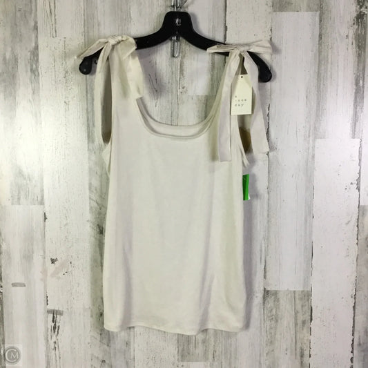 Tank Top By A New Day In Cream, Size: Xl
