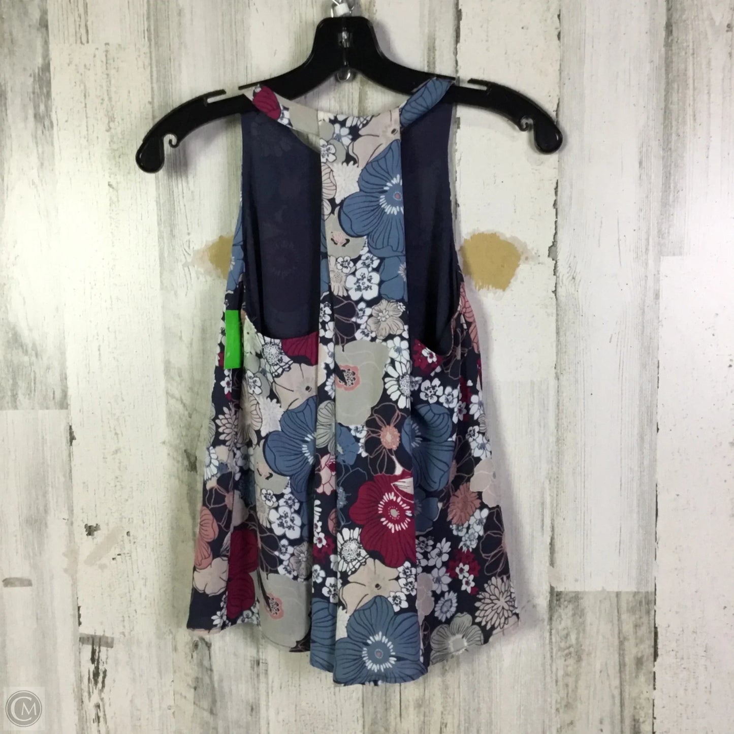 Blouse Sleeveless By Loft In Blue, Size: Xsp