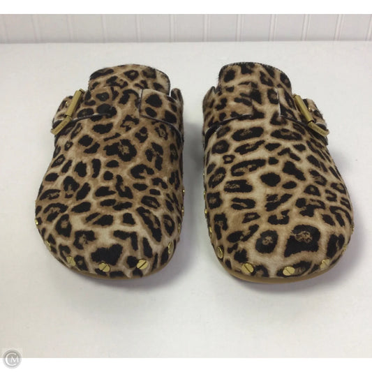 Shoes Flats By Veronica Beard In Animal Print, Size: 10