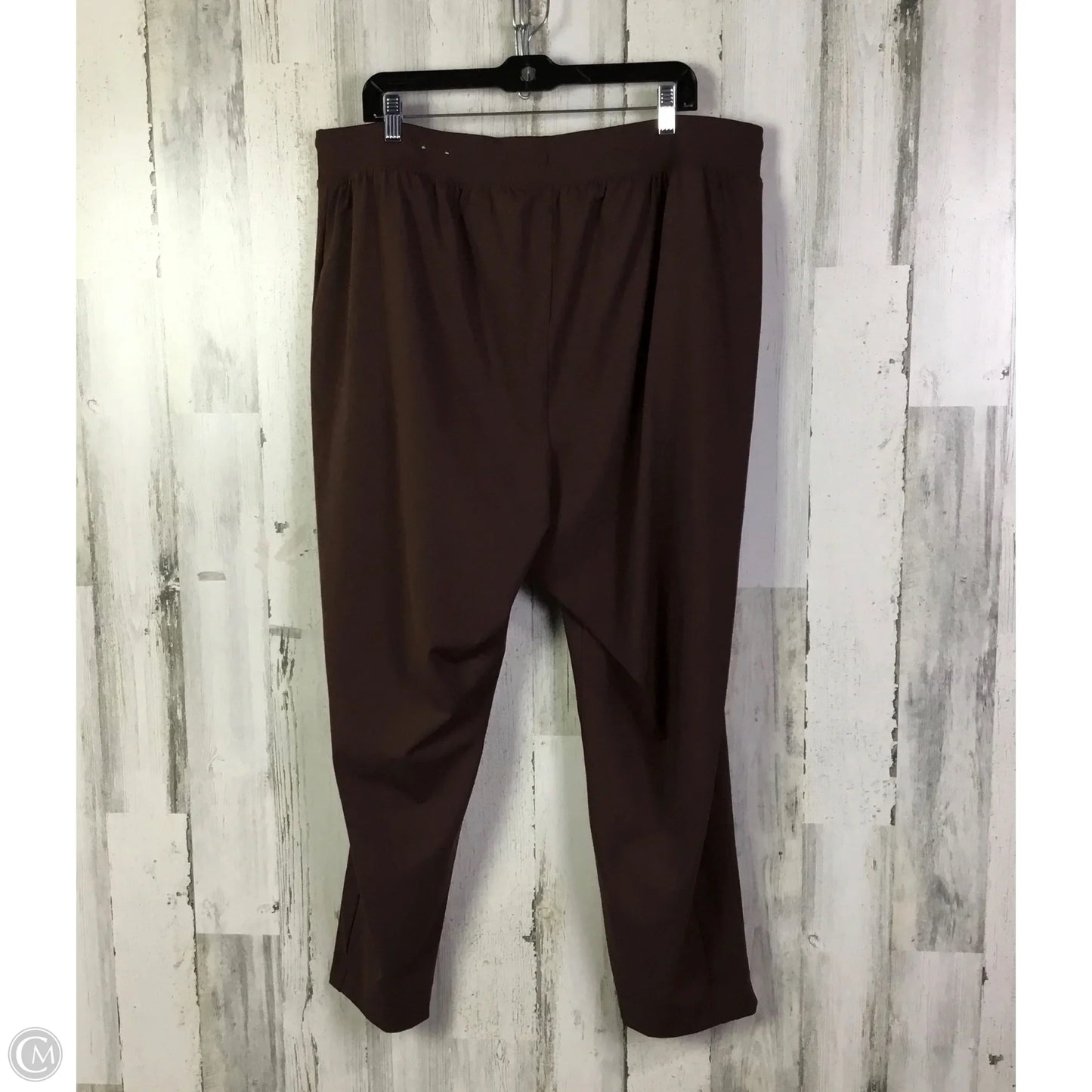 Athletic Pants By Lane Bryant In Brown, Size: 2x