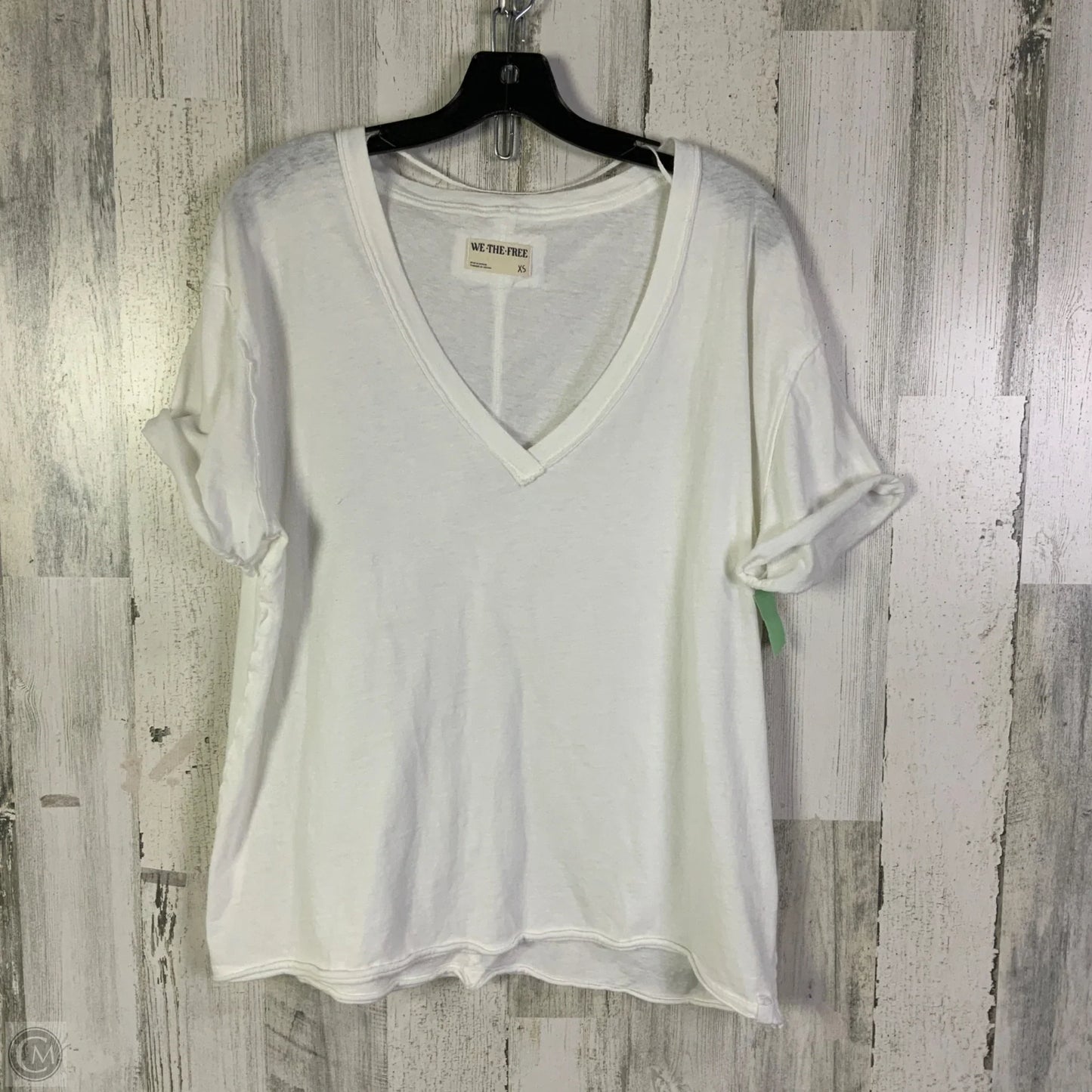 Top Short Sleeve Basic By We The Free In White, Size: Xs