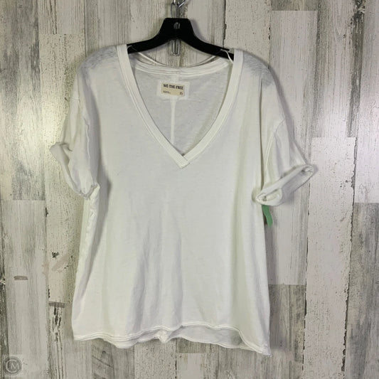 Top Short Sleeve Basic By We The Free In White, Size: Xs