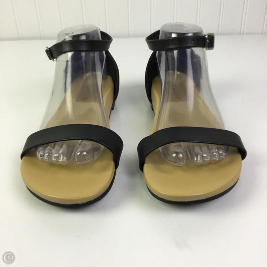 Sandals Flats By Cmb In Black, Size: 9.5