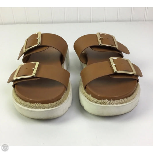 Sandals Flats By Madden Nyc In Brown, Size: 6