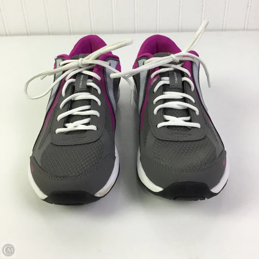 Shoes Athletic By Ryka In Grey & Purple, Size: 7.5