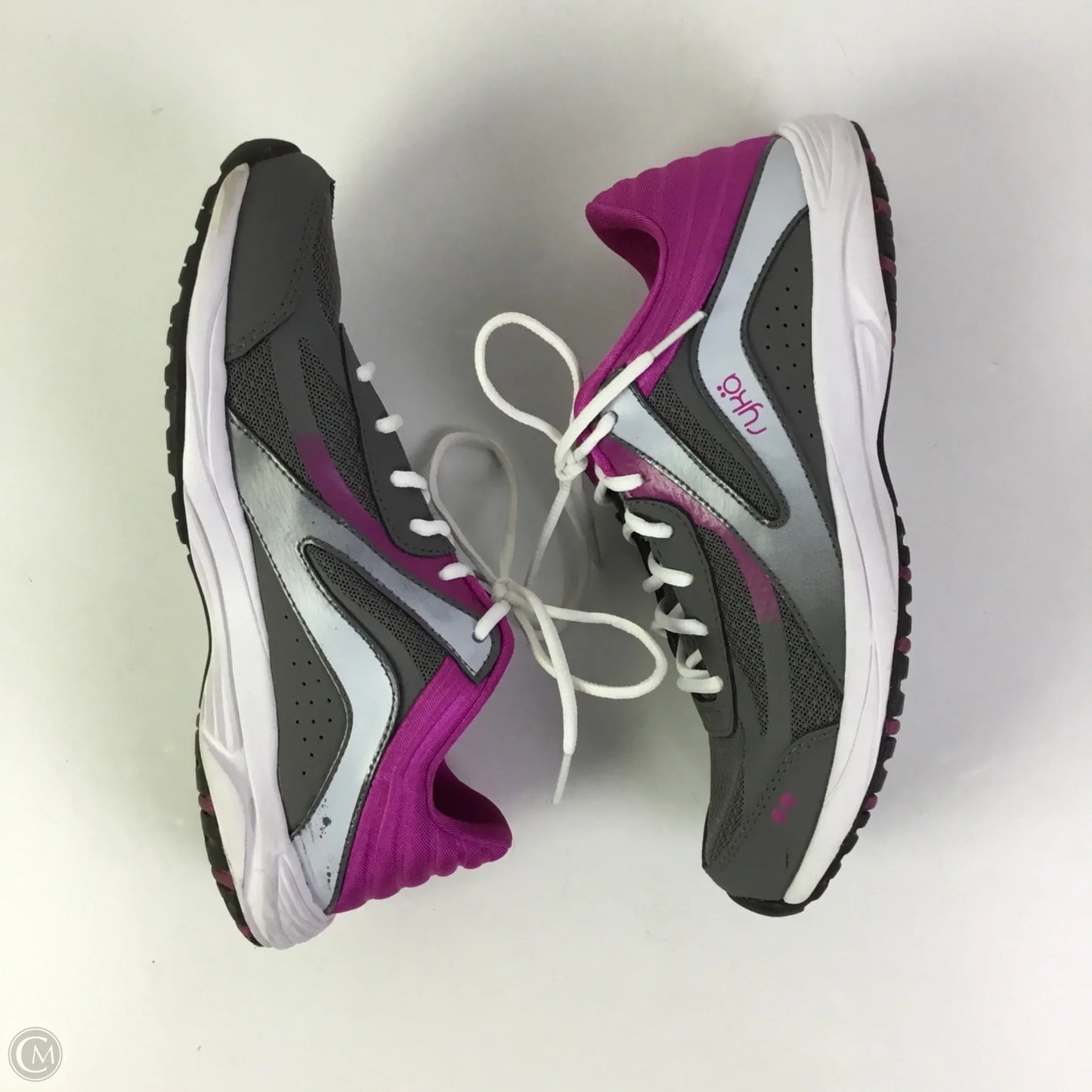 Shoes Athletic By Ryka In Grey & Purple, Size: 7.5