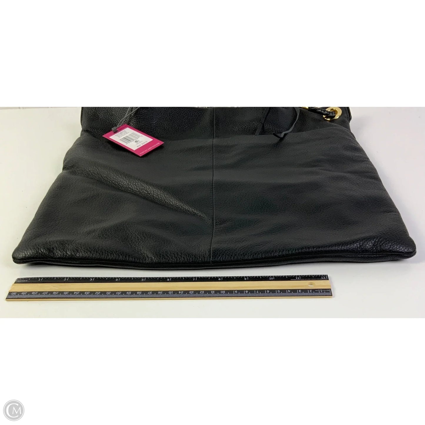 Handbag Leather By Vince Camuto, Size: Large