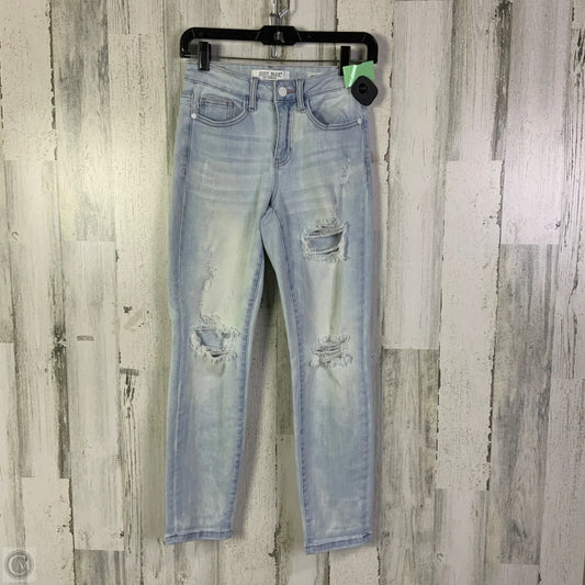Jeans Boyfriend By Judy Blue In Blue Denim, Size: 0