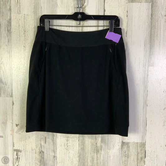 Athletic Skort By Athleta In Black, Size: M
