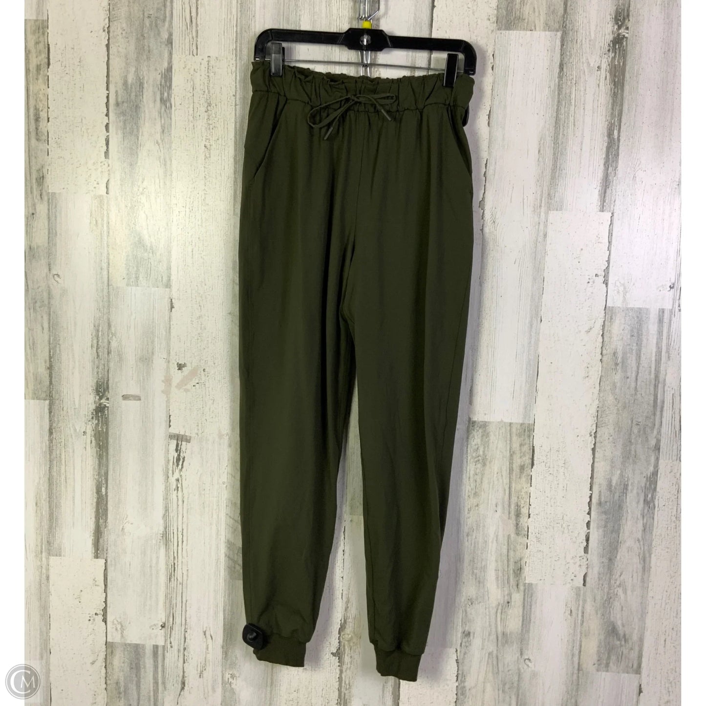 Athletic Pants By Lululemon In Green, Size: 6