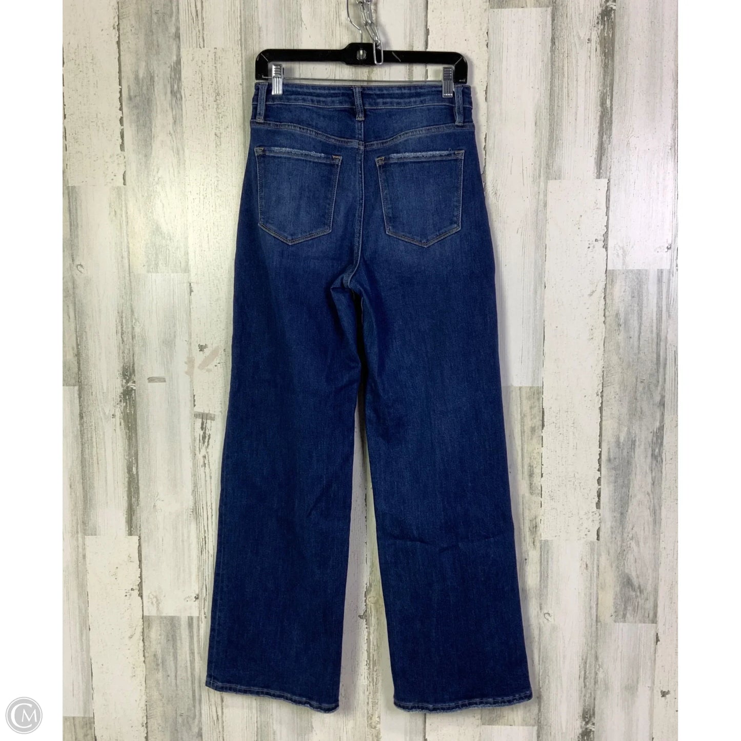 Jeans Wide Leg By Flying Monkey In Blue Denim, Size: 6