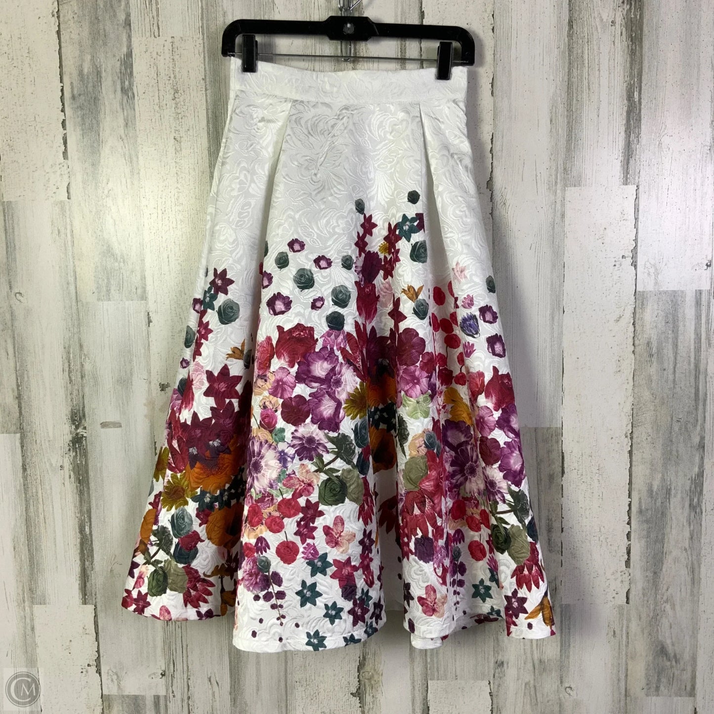 Skirt Midi By Chicwish In Pink & White, Size: 4