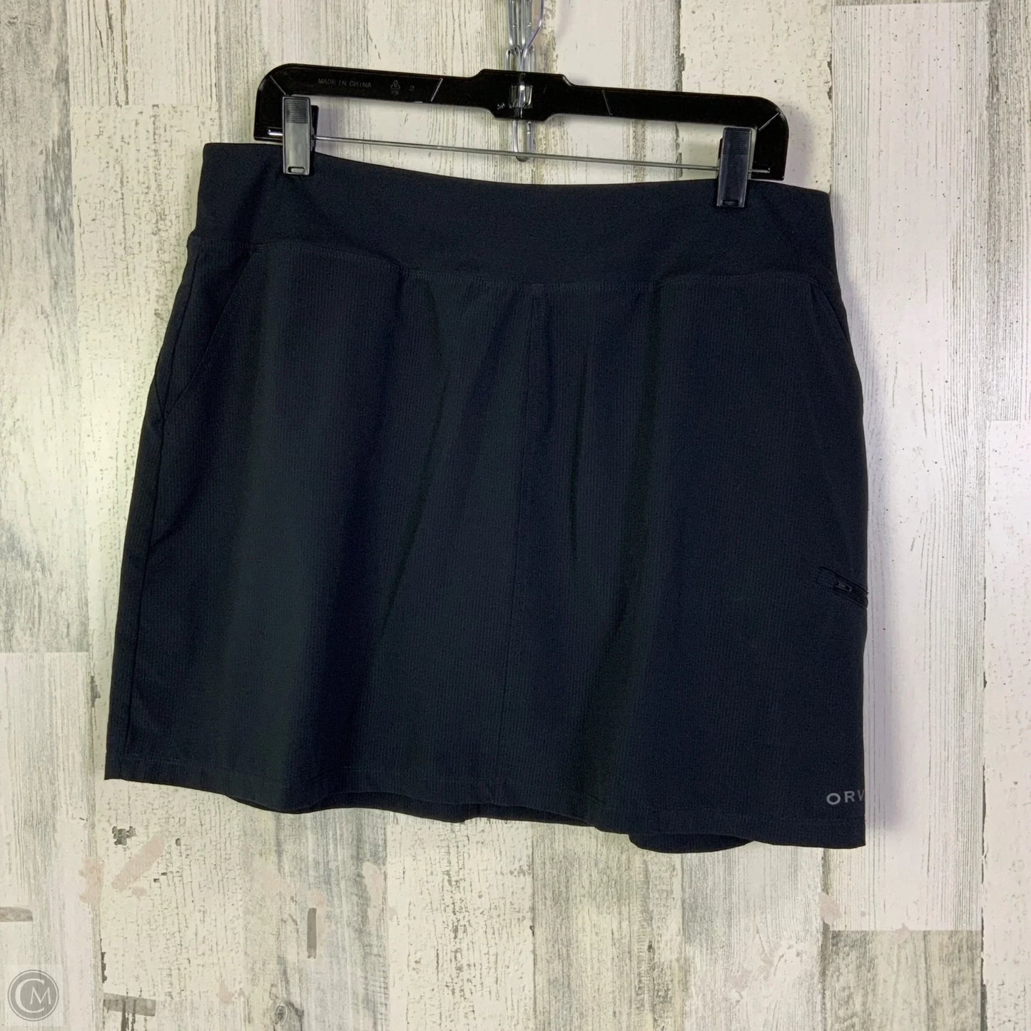 Athletic Skort By Orvis In Black, Size: L