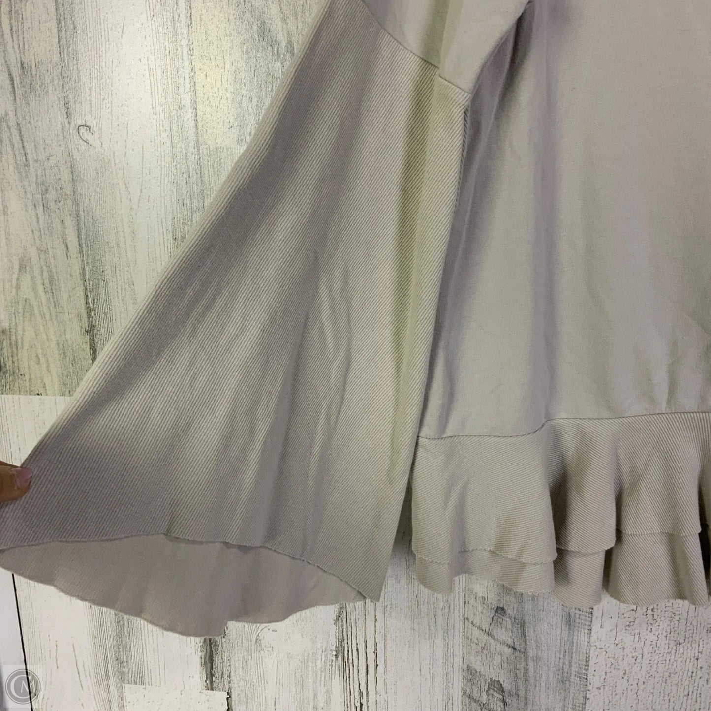 Top Long Sleeve By Altard State In Taupe, Size: M