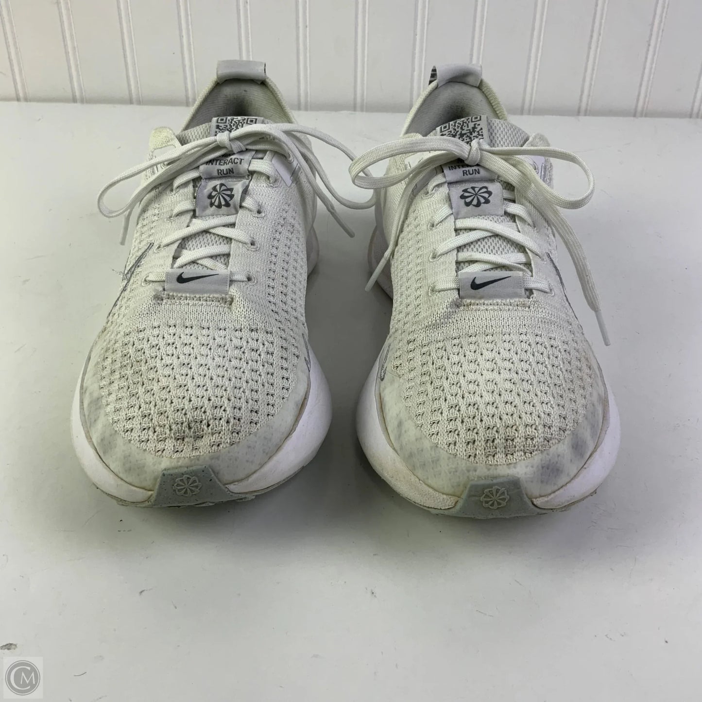 Shoes Athletic By Nike In White, Size: 9