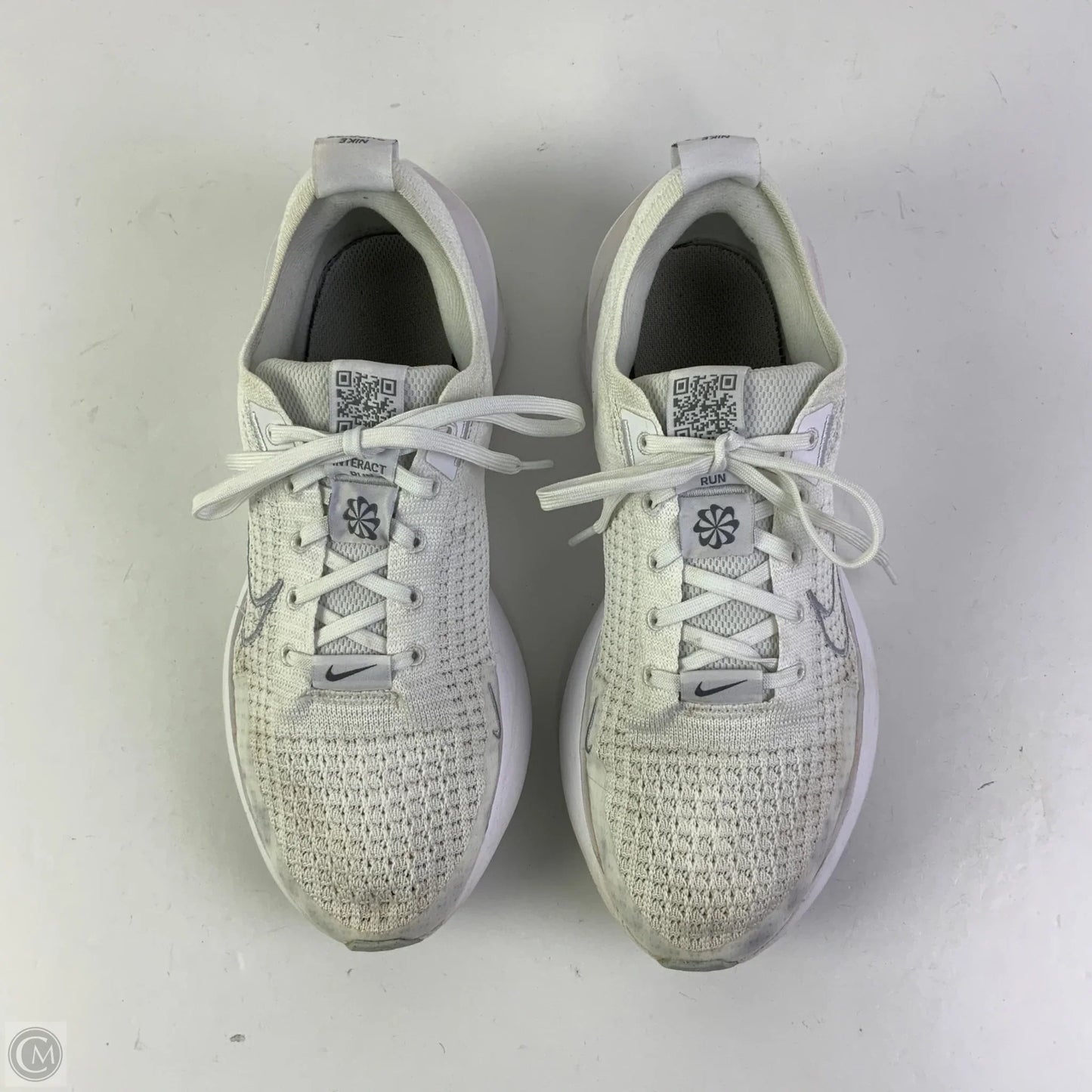 Shoes Athletic By Nike In White, Size: 9