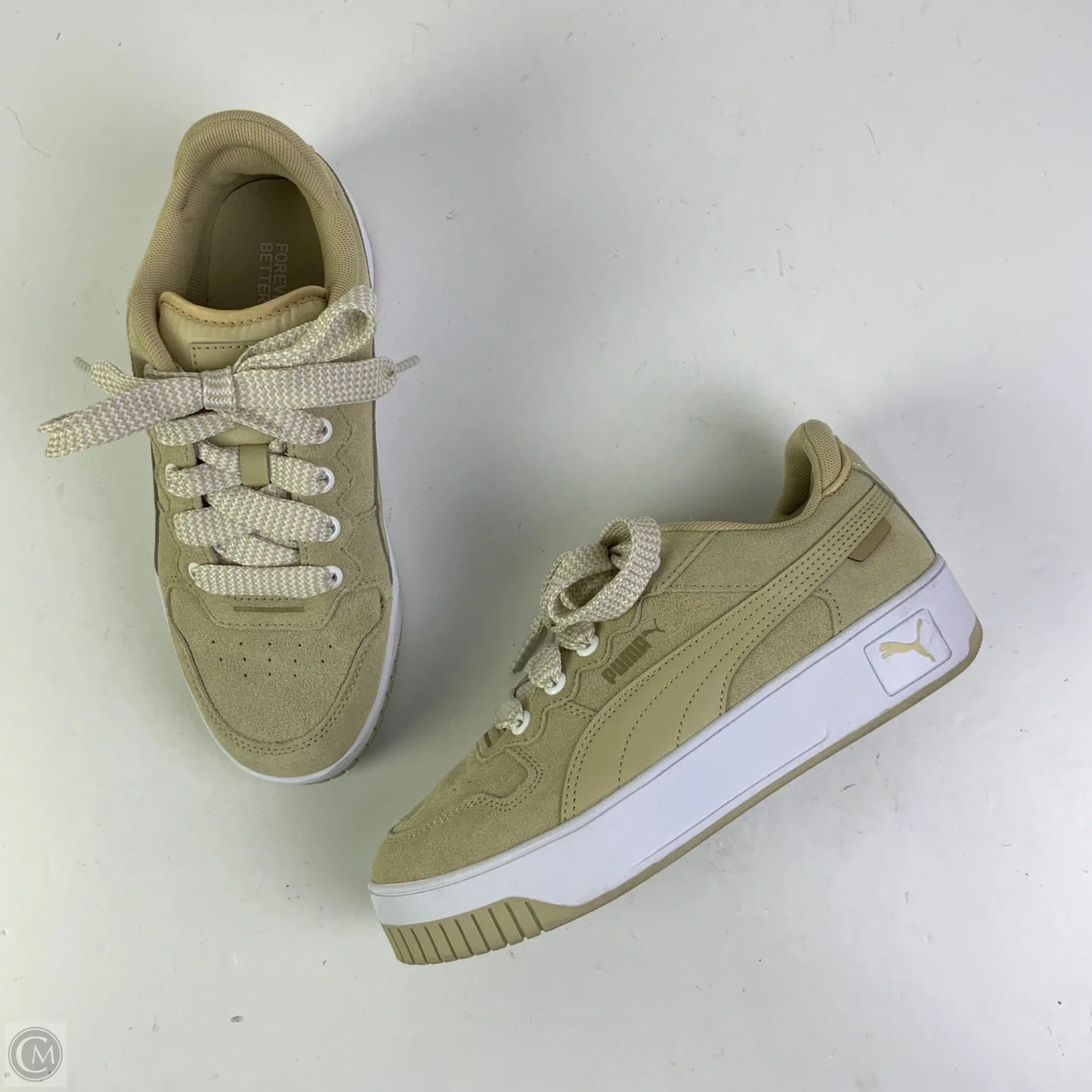 Shoes Sneakers Platform By Puma In Tan, Size: 8.5