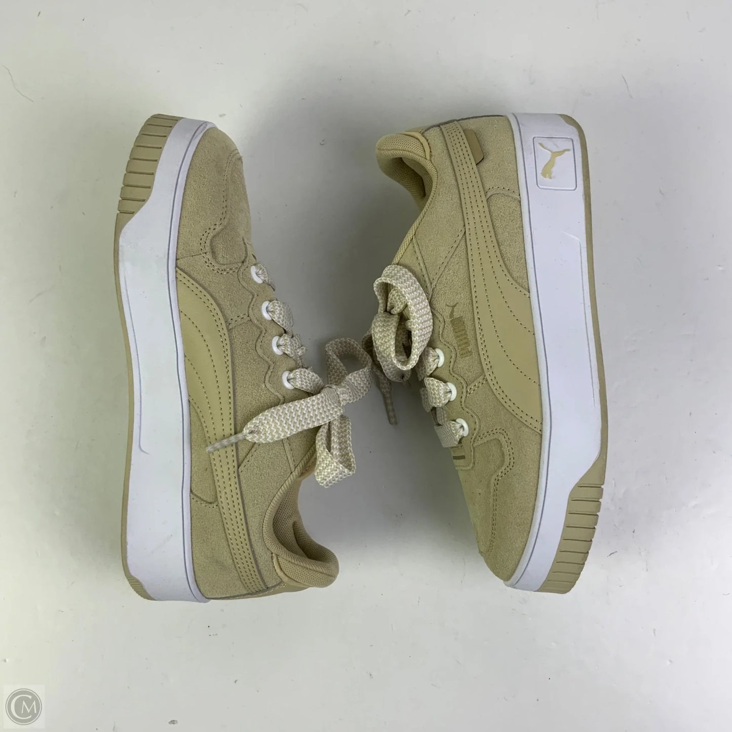 Shoes Sneakers Platform By Puma In Tan, Size: 8.5