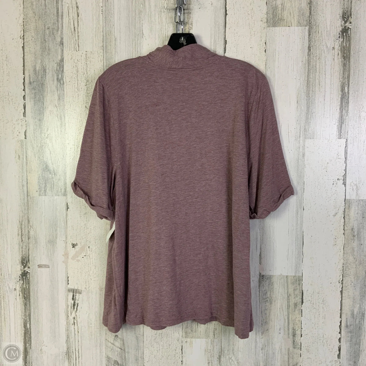 Top Short Sleeve Basic By Pure Jill In Purple, Size: Xl