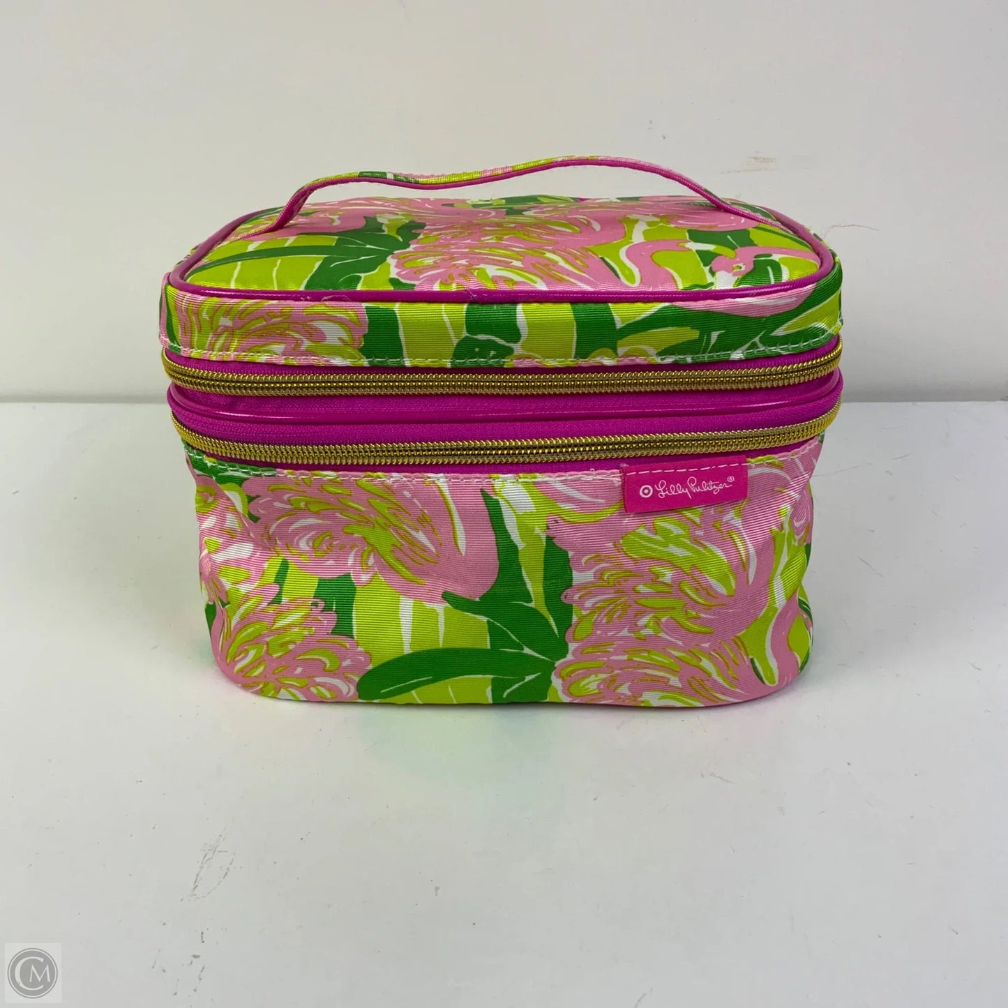 Makeup Bag By Target-designer, Size: Medium