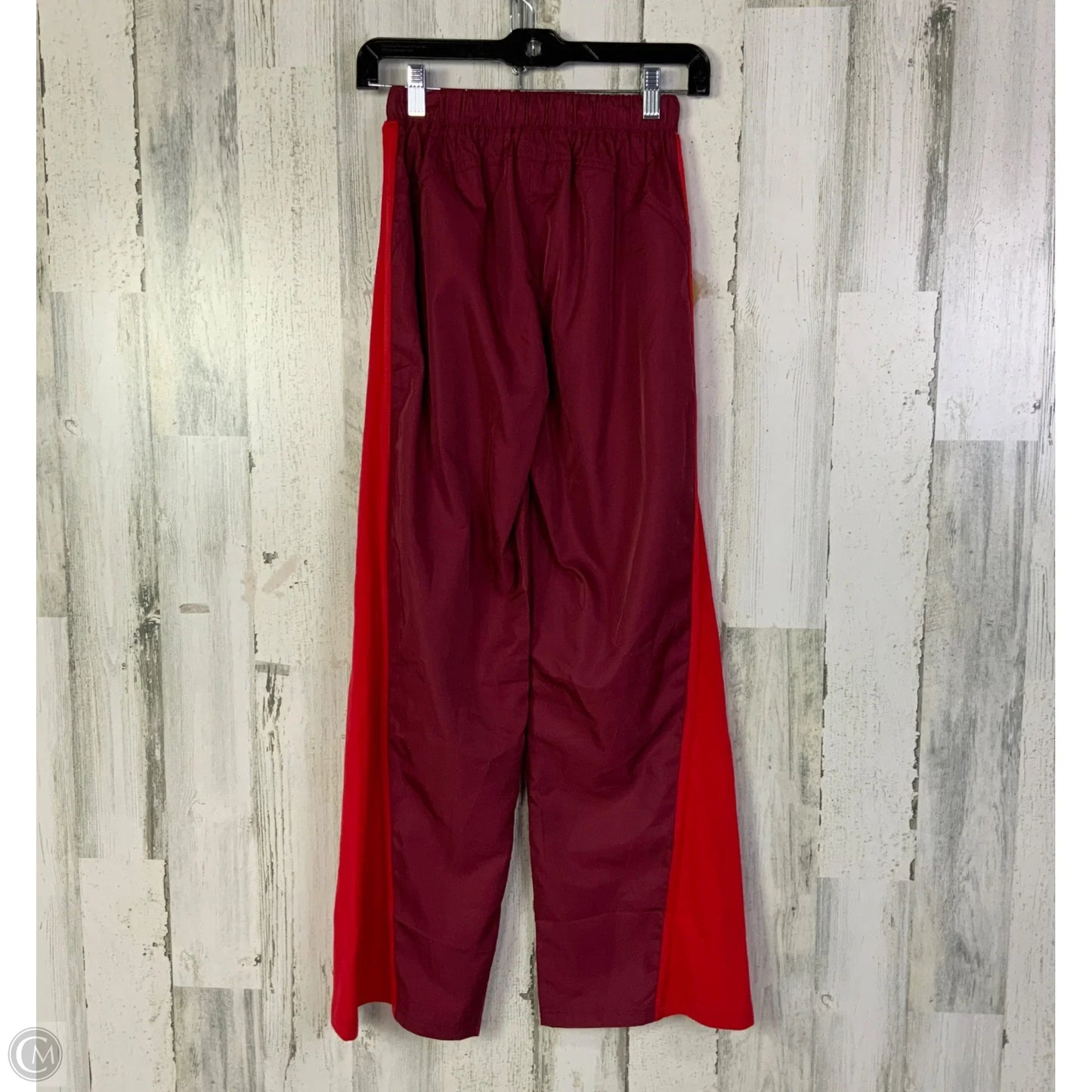 Athletic Pants By As Revival In Red, Size: Xxs