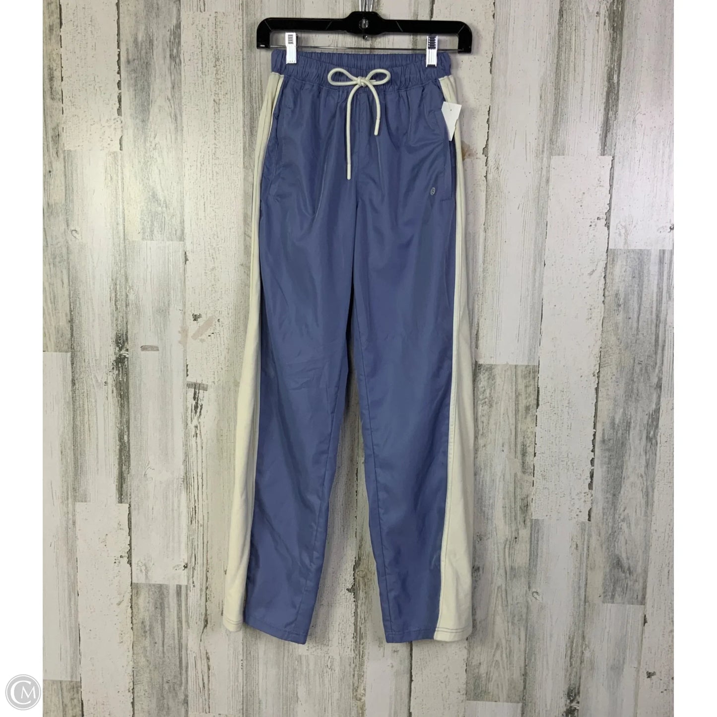 Athletic Pants By As Revival In Blue & White, Size: Xxs