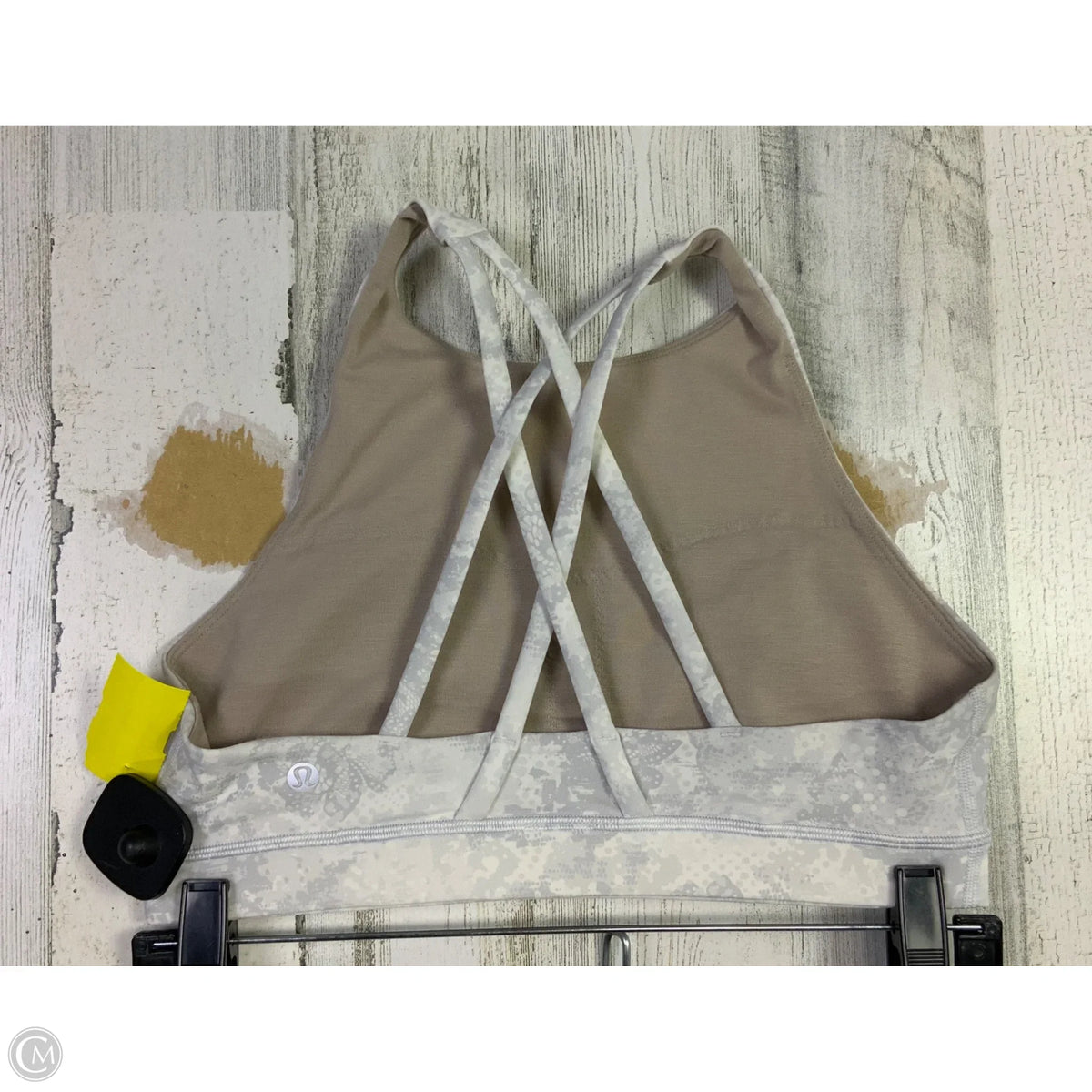 Athletic Bra By Lululemon In Grey, Size: 8