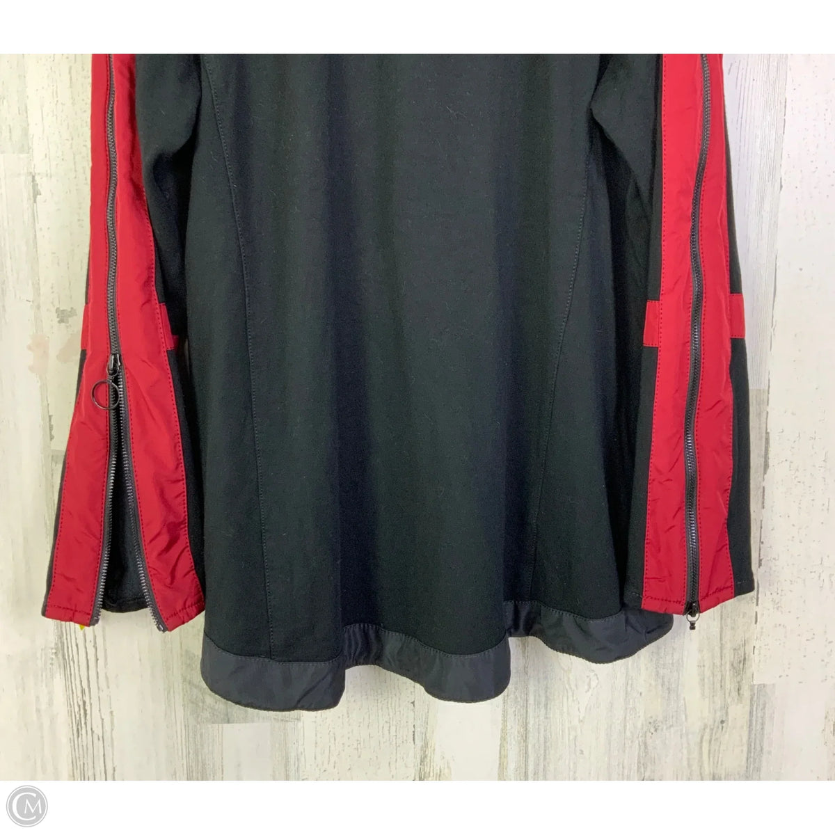 Jacket Other By Worth Ny In Black & Red, Size: L