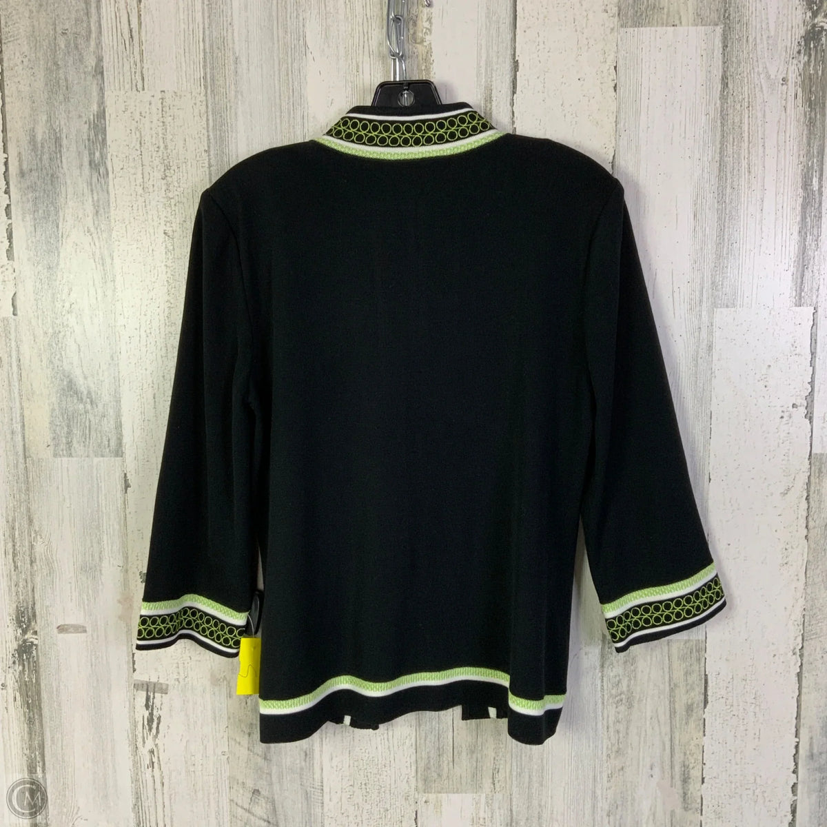 Cardigan By Ming Wang In Black, Size: S