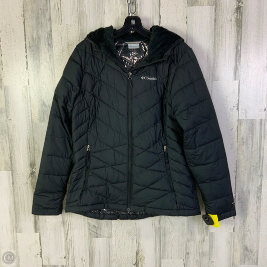 Coat Puffer & Quilted By Columbia In Black, Size: L