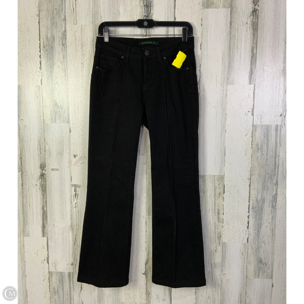 Jeans Flared By Clothes Mentor In Black, Size: 8