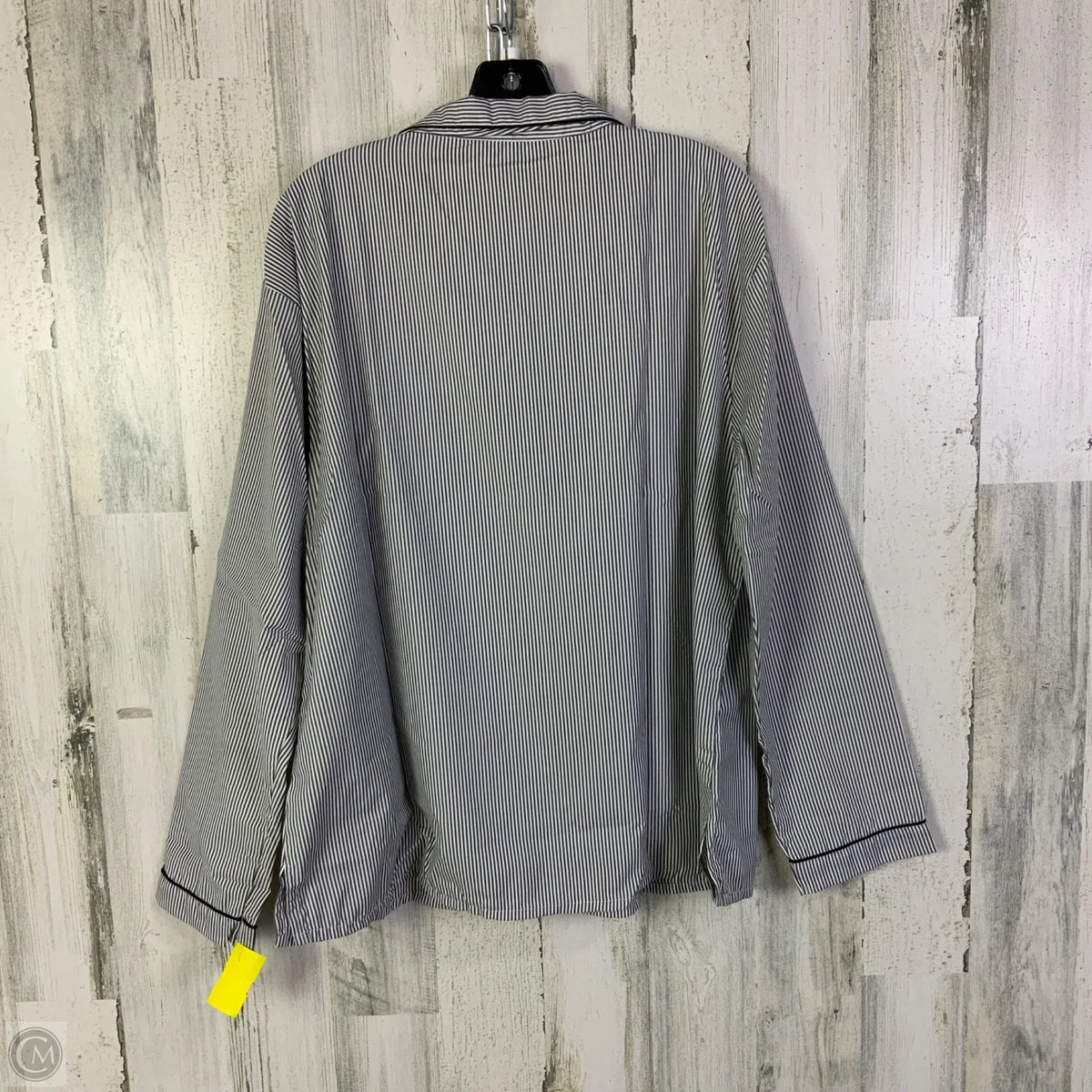 Pajamas 2pc By Cmf In Grey & White, Size: 1x
