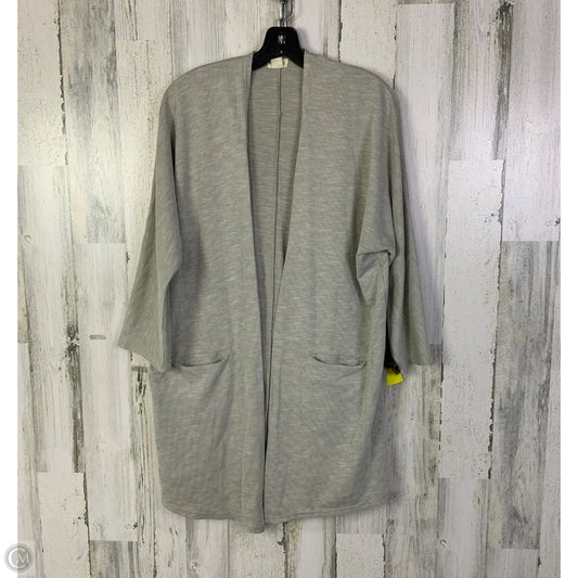 Cardigan By Donni In Grey & White, Size: Osfm