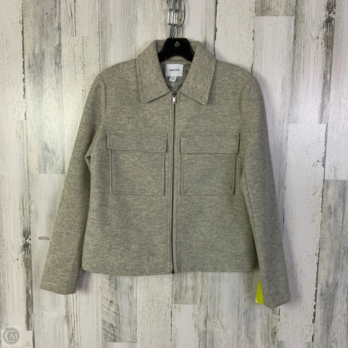 Jacket Other By Nine West Apparel In Grey, Size: S