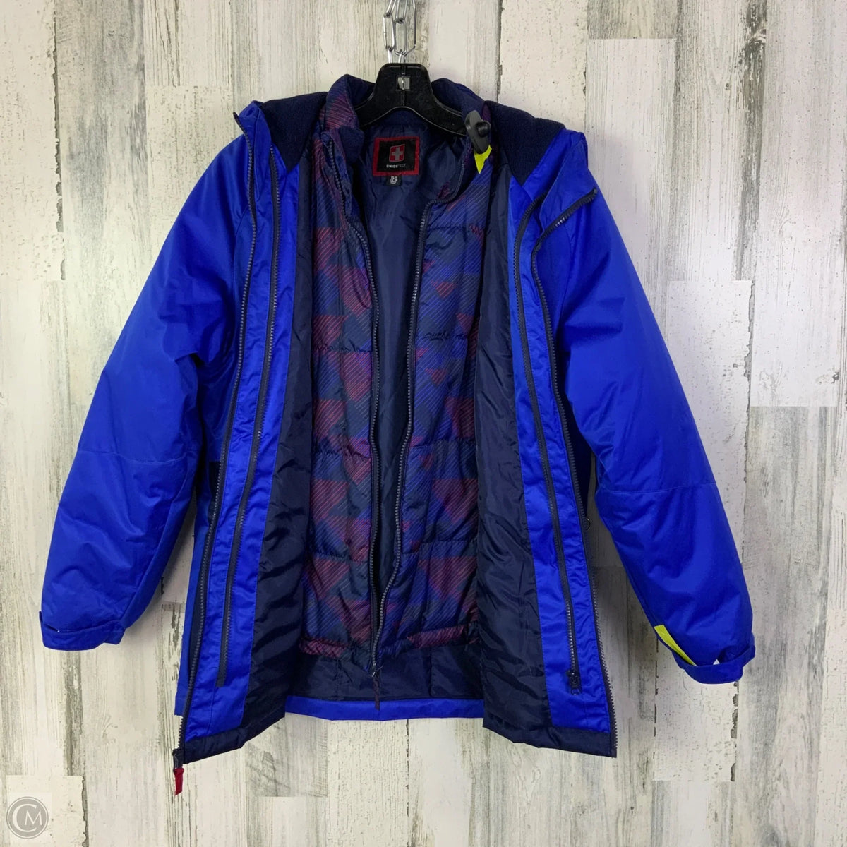 Coat Other By Clothes Mentor In Blue, Size: M