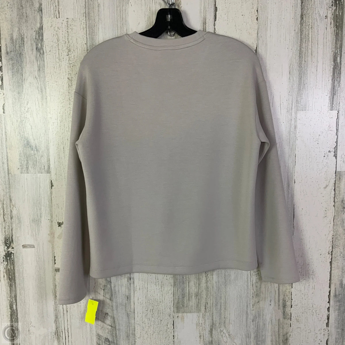 Top Long Sleeve By Spanx In Tan, Size: S