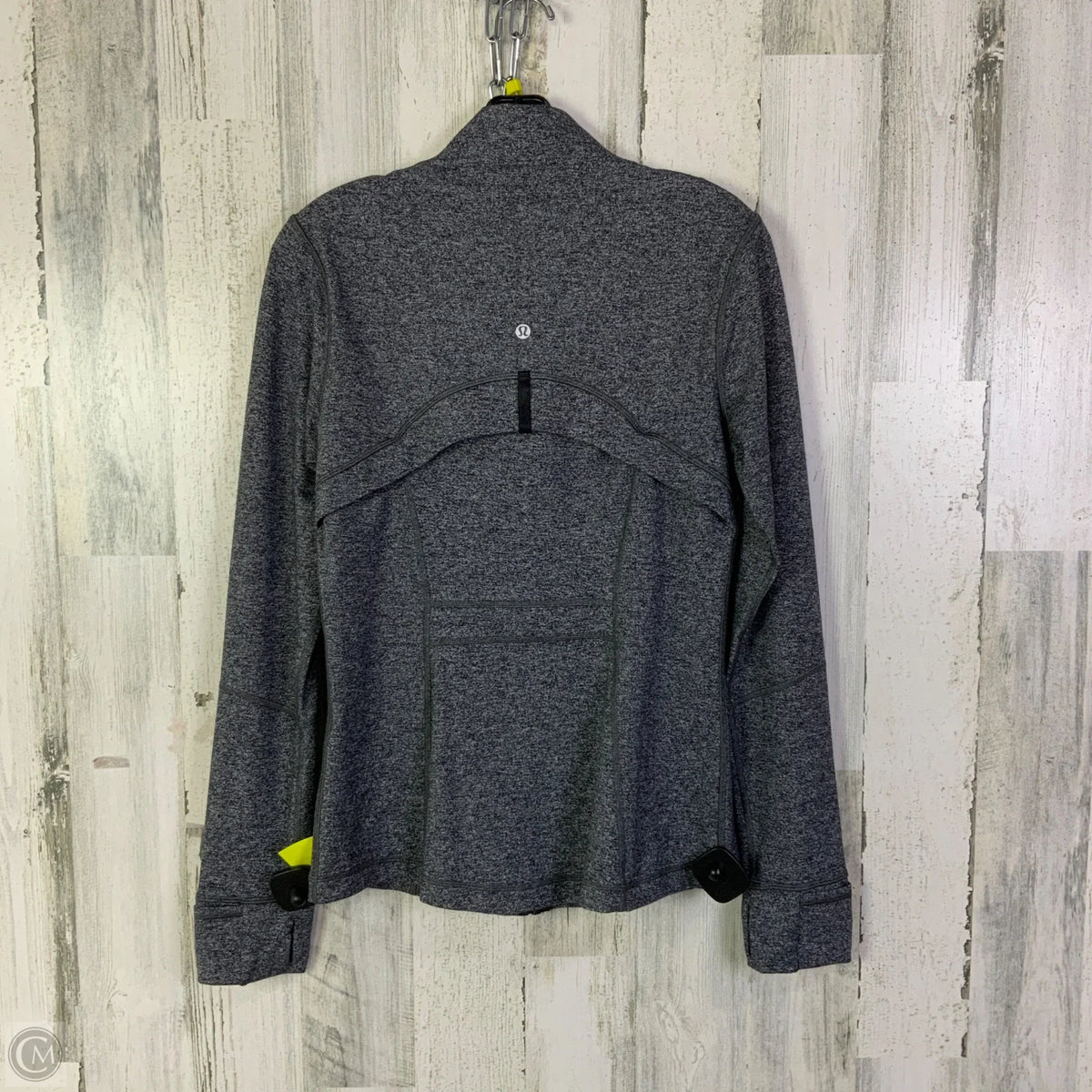 Athletic Jacket By Lululemon In Grey, Size: 10