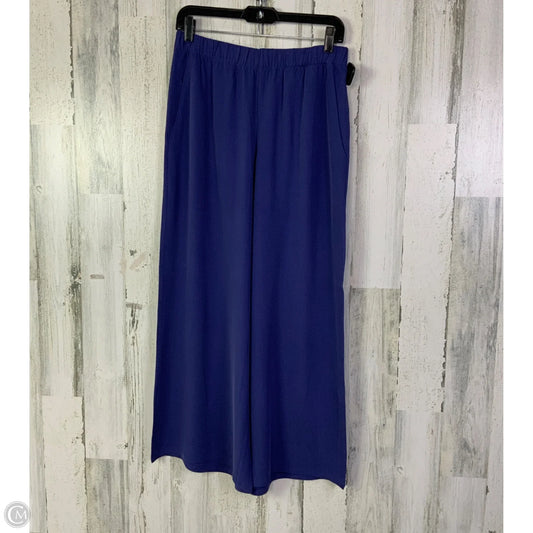 Pants Wide Leg By Eileen Fisher In Blue, Size: 2