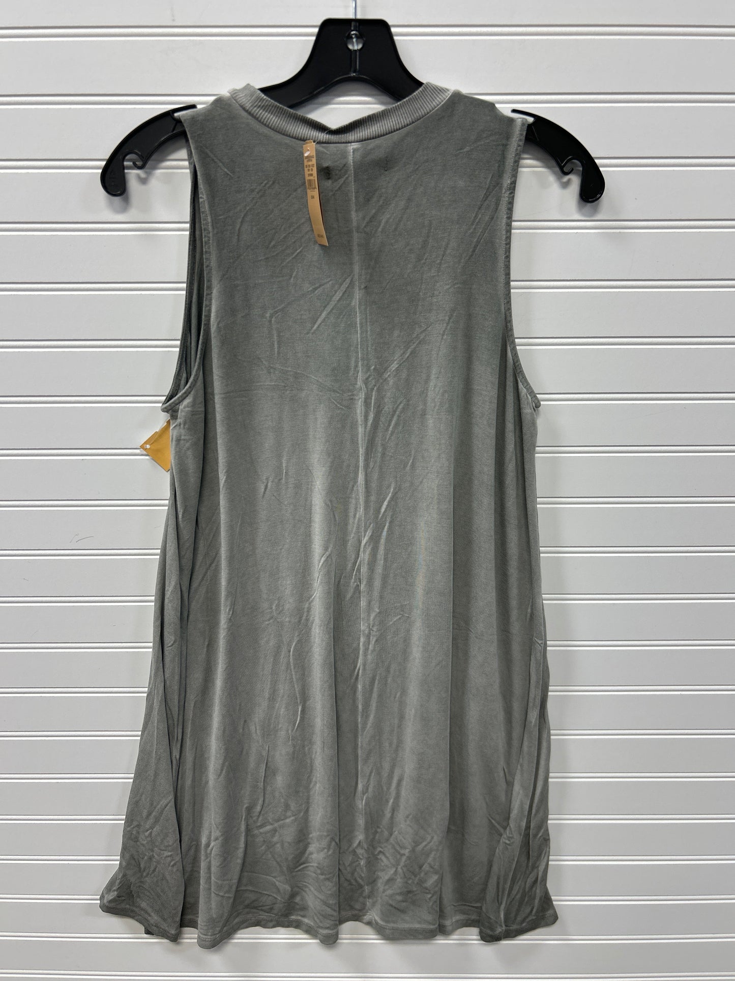 Dress Casual Midi By American Eagle In Grey, Size:M