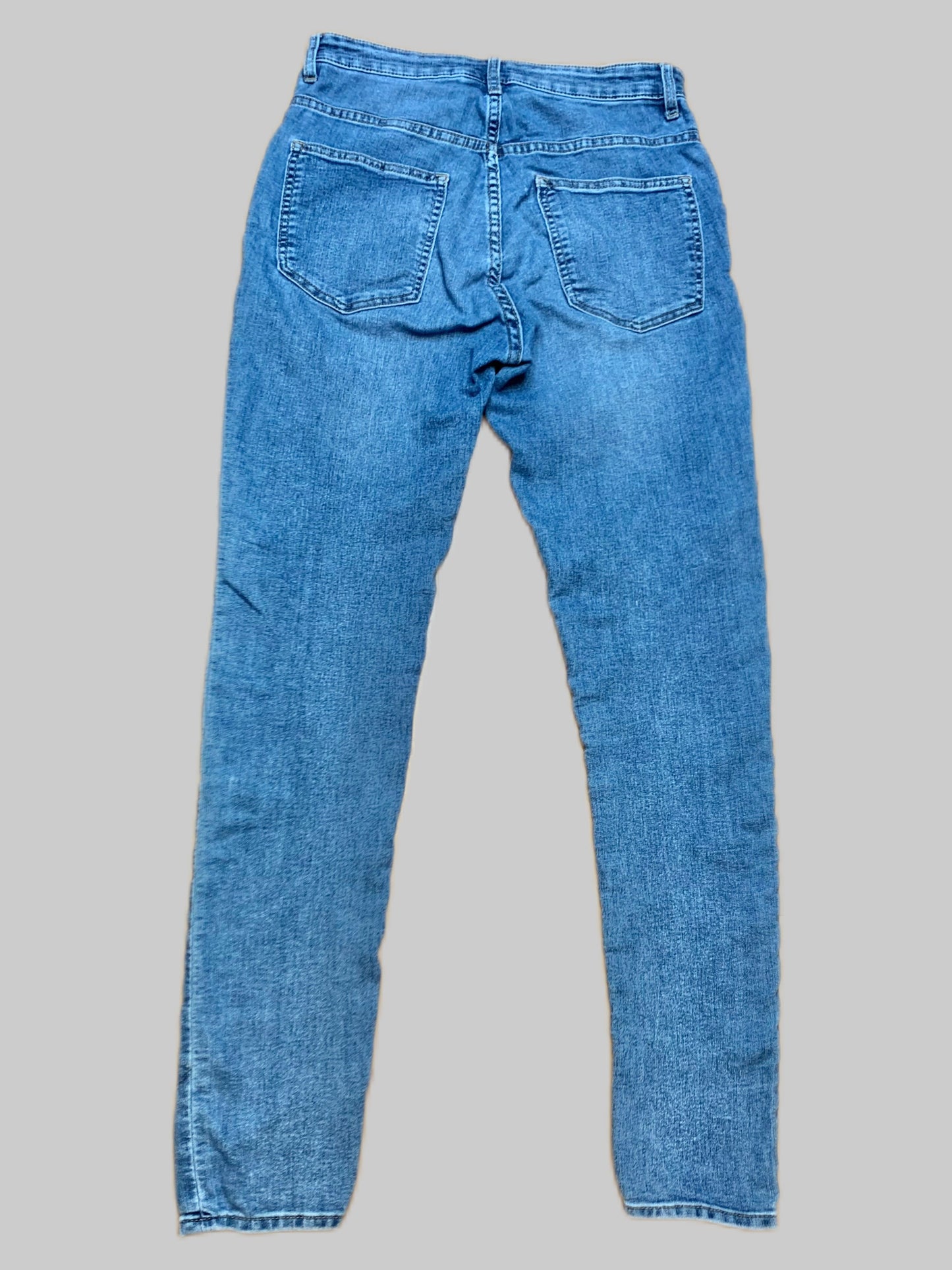 Jeans Skinny By Divided In Denim, Size: 8