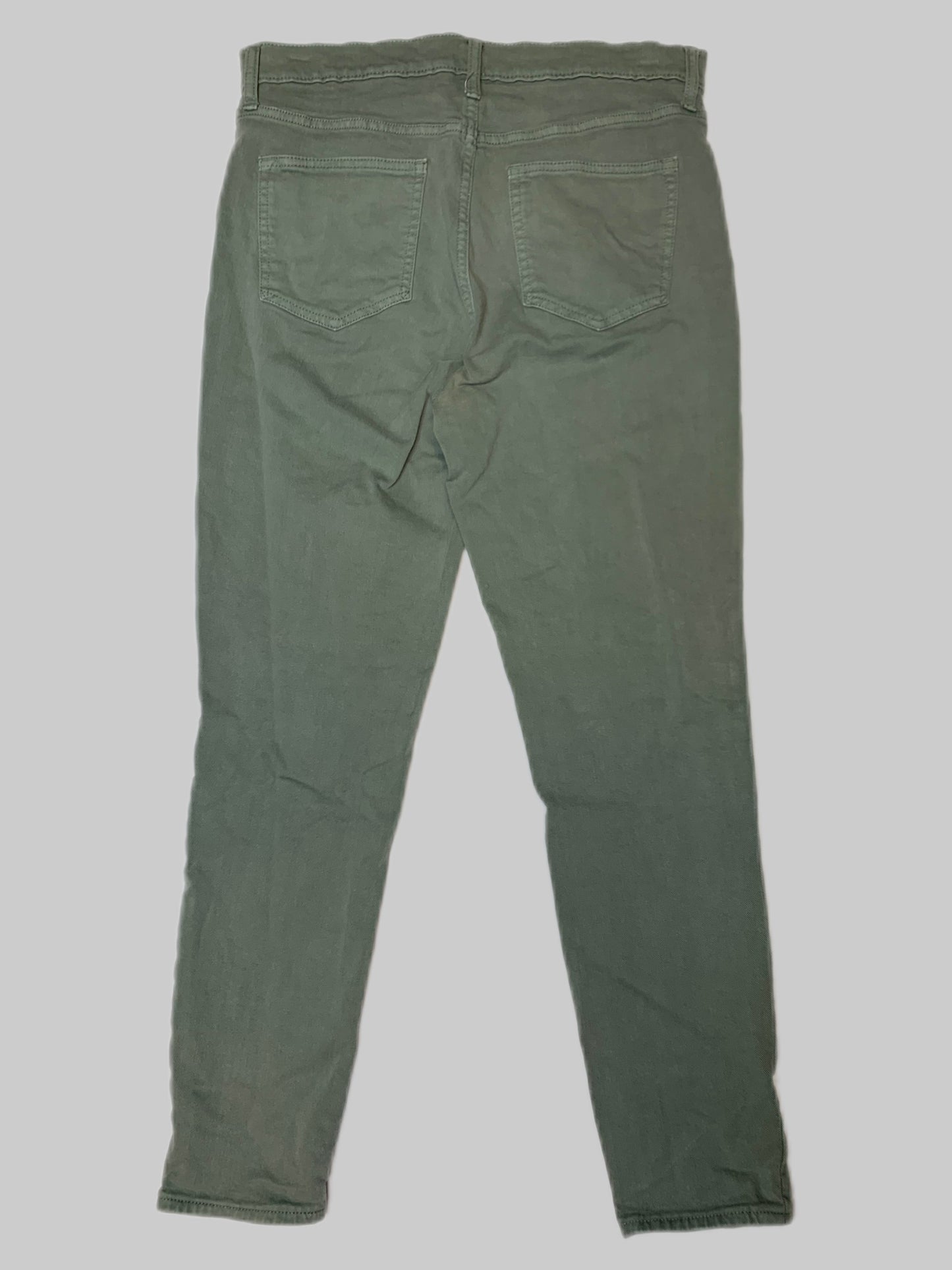 Jeans Skinny By Gap In Green, Size: 29