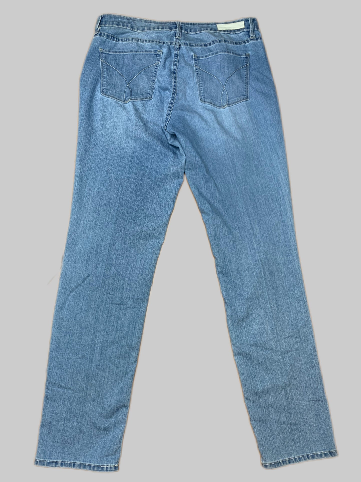 Jeans Skinny By Calvin Klein In Light Blue, Size: 29