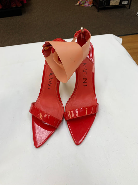 Shoes Heels Stiletto By Clothes Mentor In Red, Size: 9