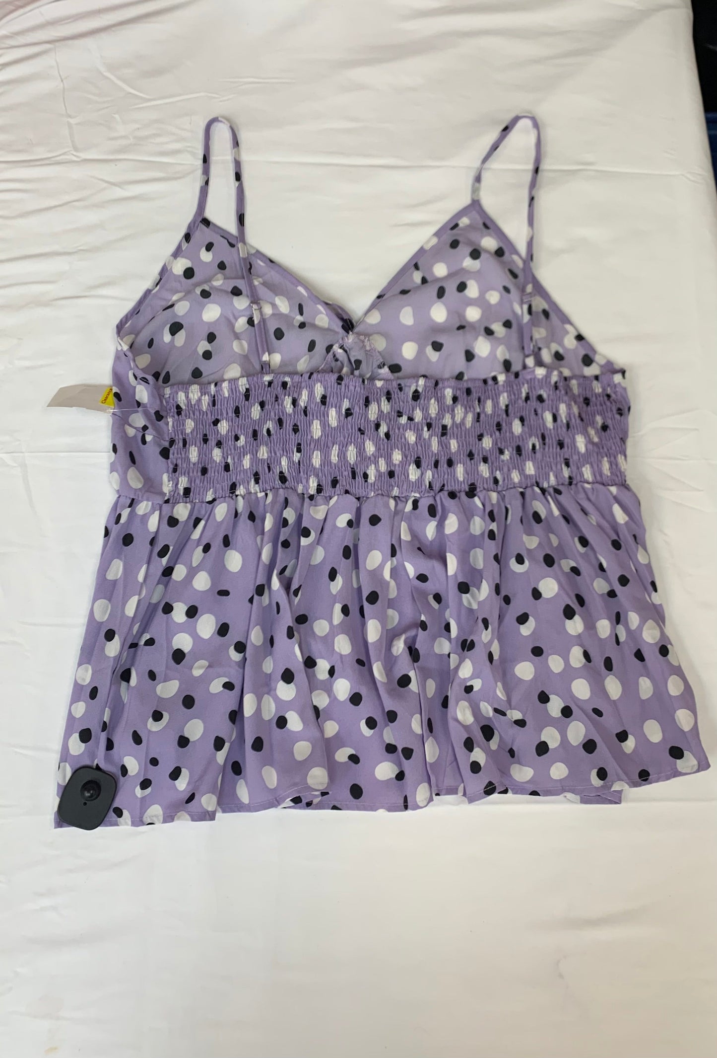 Top Sleeveless By Shein In Polkadot, Size: 4x